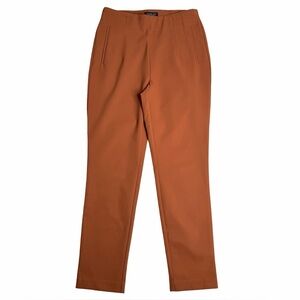 RACHEL ZOE High Rise Slim Leg Trouser‎ Pants Rust Brown Size 8